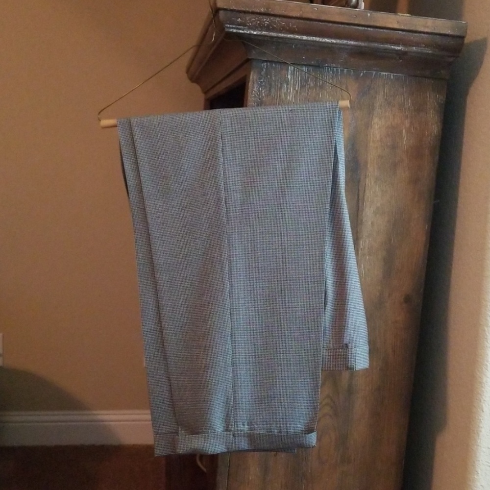 Men's houndstooth dress slacks